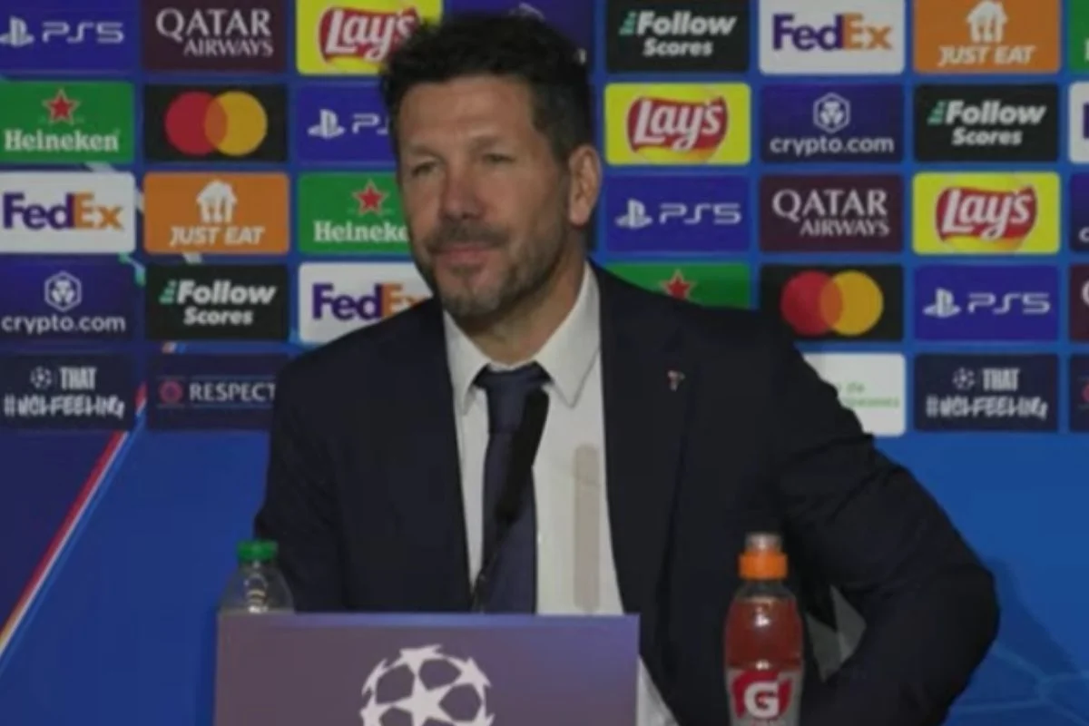 Simeone en rueda de prensa