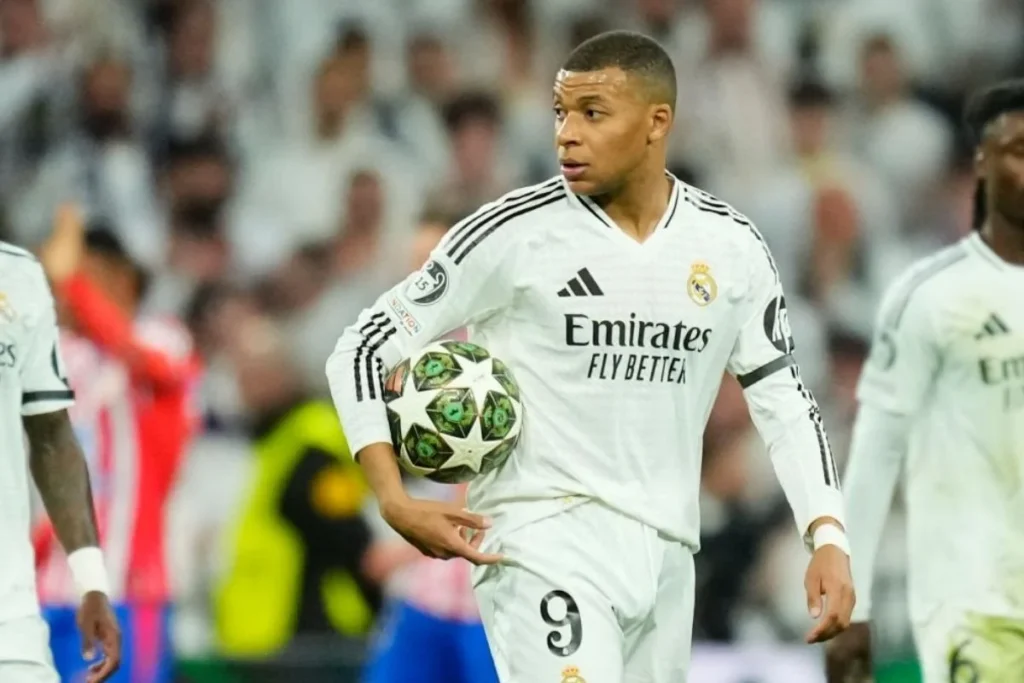 Mbappé en el Euroderbi del Bernabéu