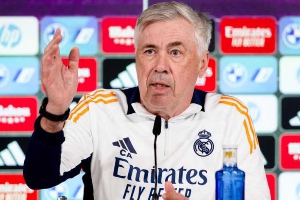 Ancelotti en rueda de prensa