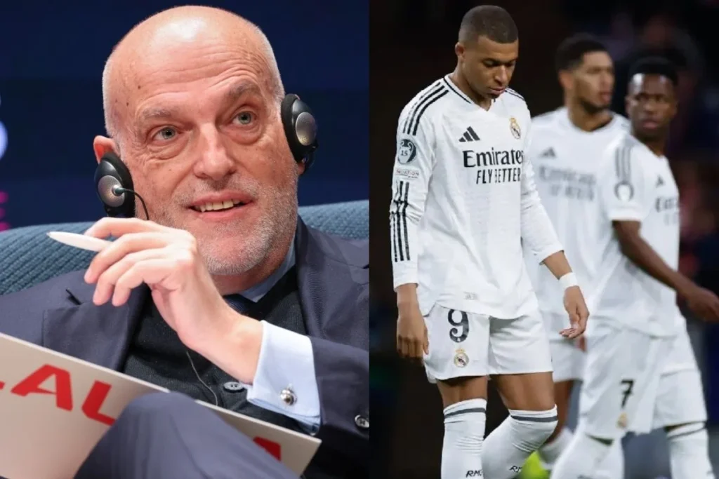 El Madrid niega haber pedido cambio de día, pero se siente perjudicado por Tebas Tebas en un lado y jugadores del Madrid en el derbi en el otro