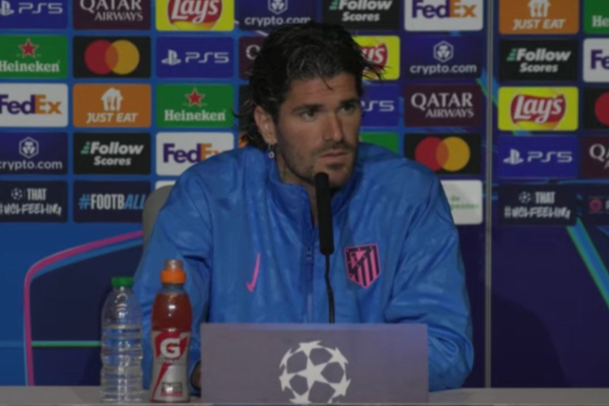 De Paul en rueda de prensa