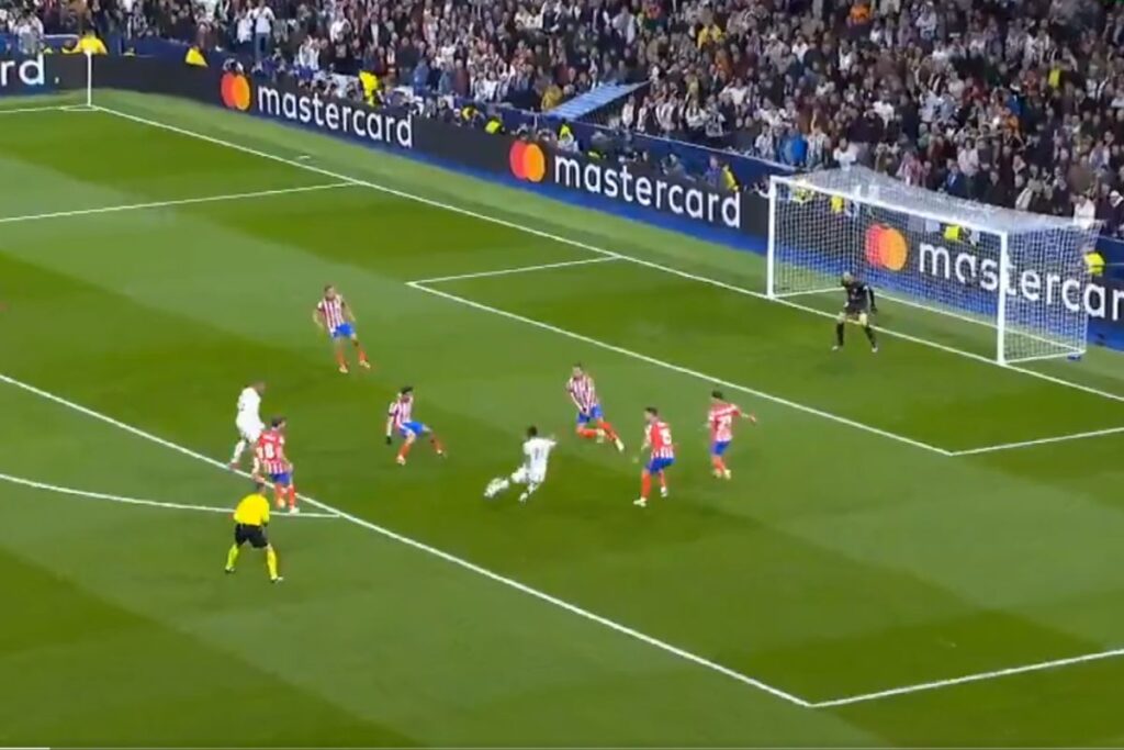 El golazo de Rodrygo Goes en el derbi