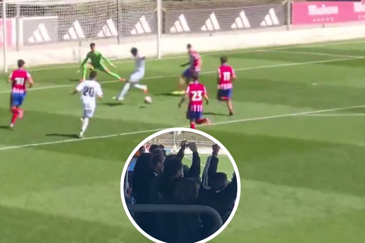 La reacción de Marcelo a la asistencia de su hijo en el miniderbi