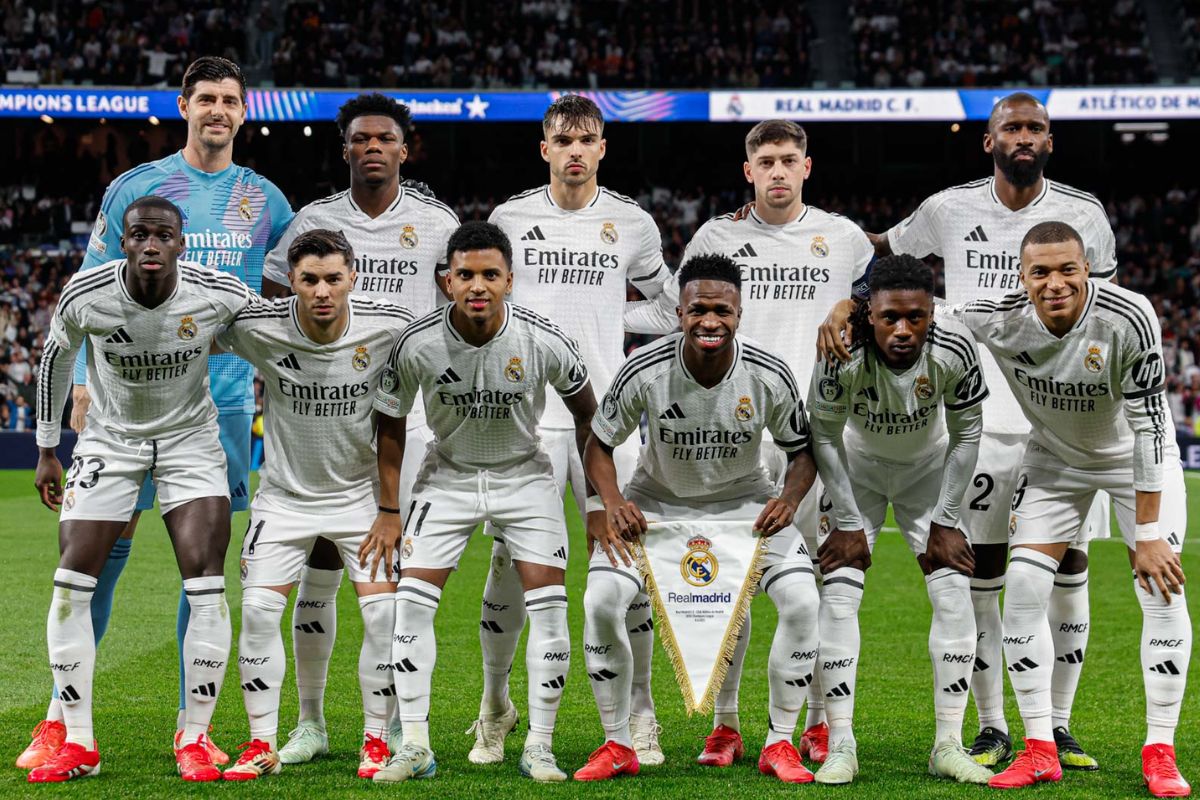 El once del Real Madrid en el Euroderbi