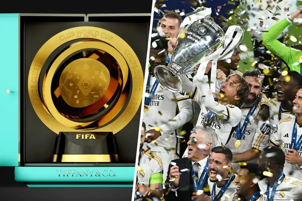 El premio del Mundial de Clubes y Modric levantando la Champions League