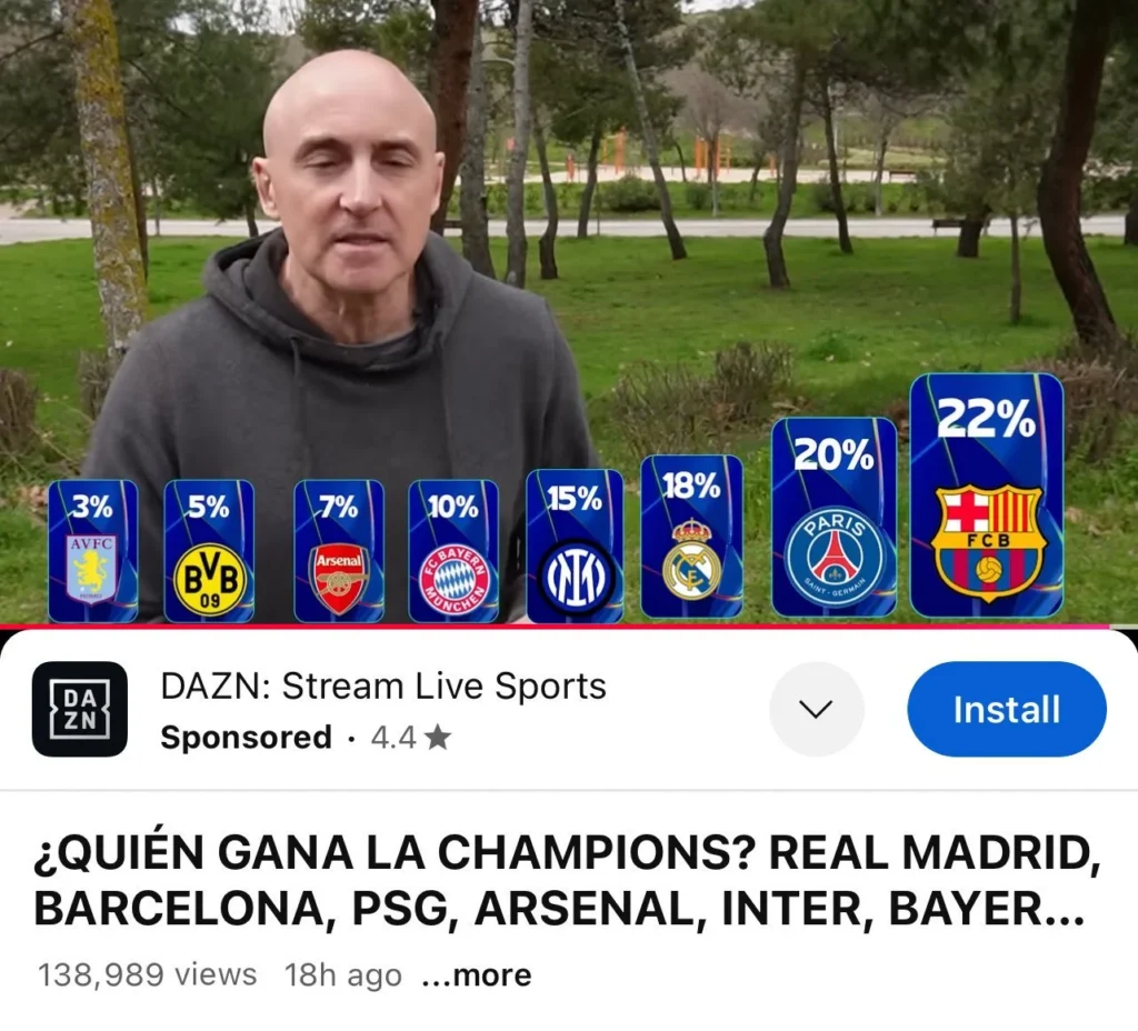Los pronósticos en el canal de Youtube de Maldini