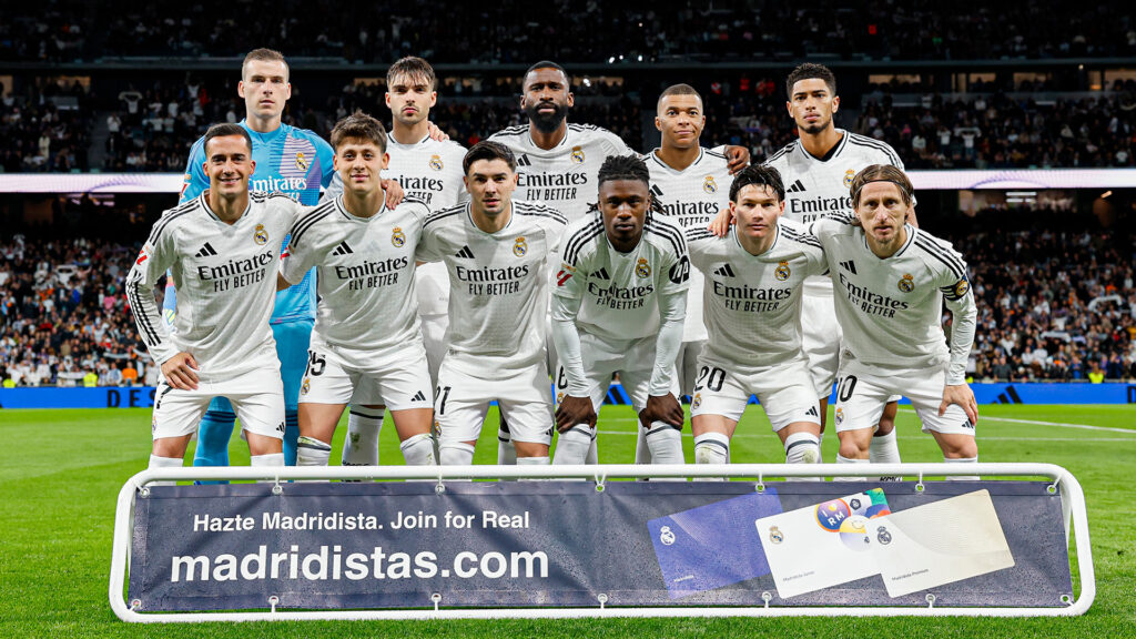 El once del Real Madrid contra el Leganés