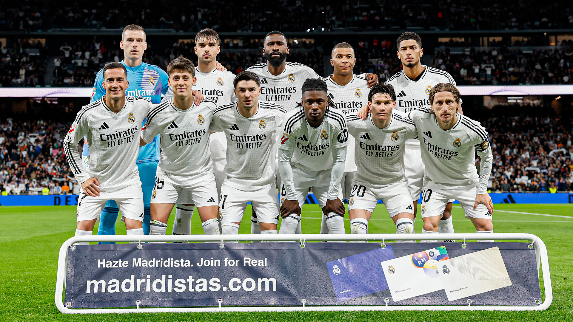 El once del Real Madrid contra el Leganés