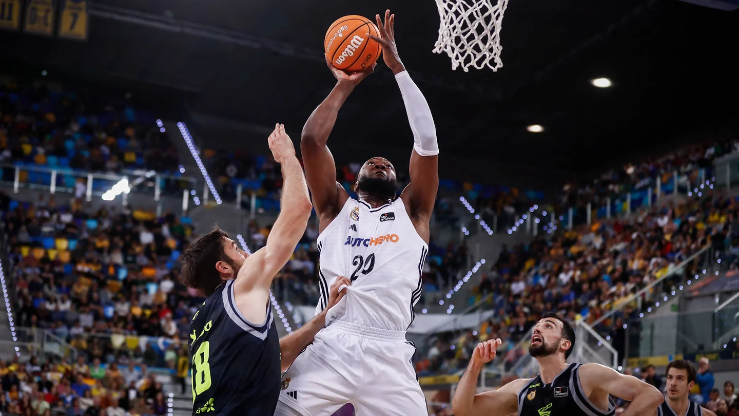 Un lance del Gran Canaria-Real Madrid