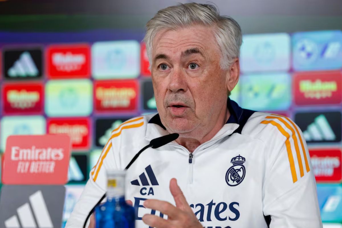 Ancelotti en rueda de prensa