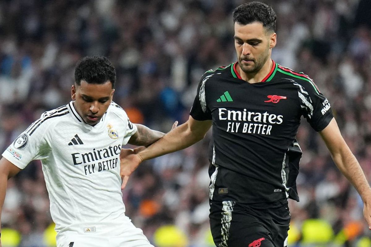 Rodrygo y Merino en el Bernabéu