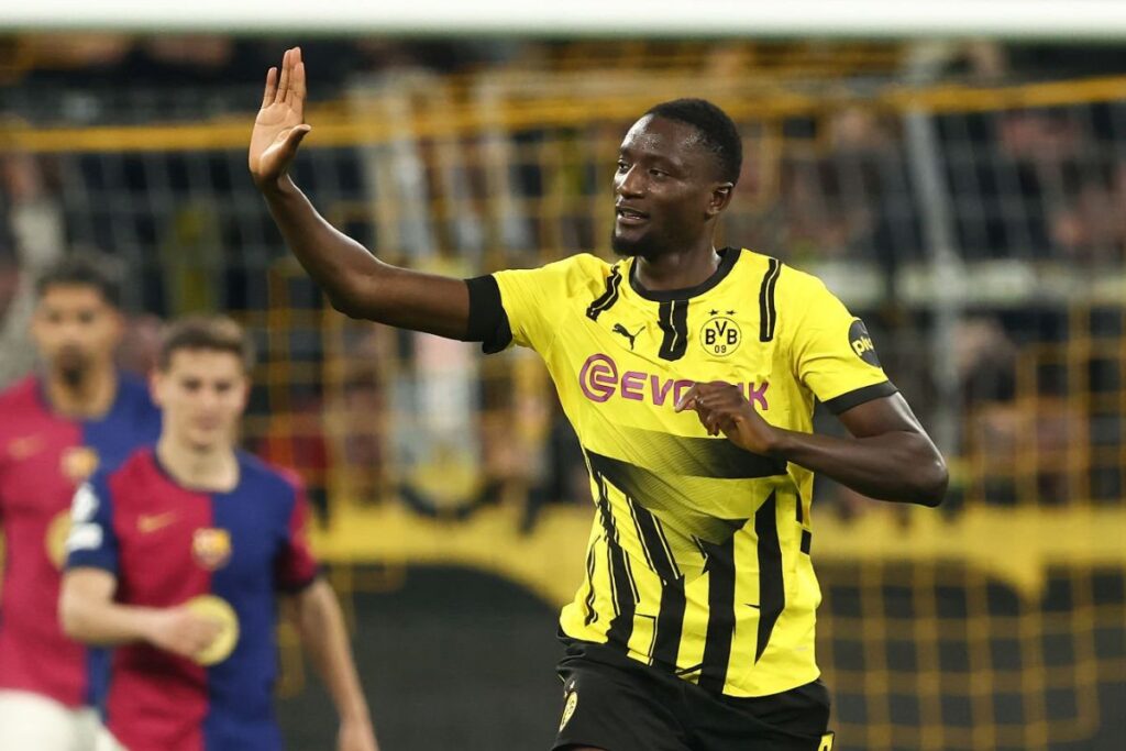 El Real Madrid maneja una cláusula para fichar a Guirassy tras el Mundial Serhou Guirassy celebrando un gol al Barça