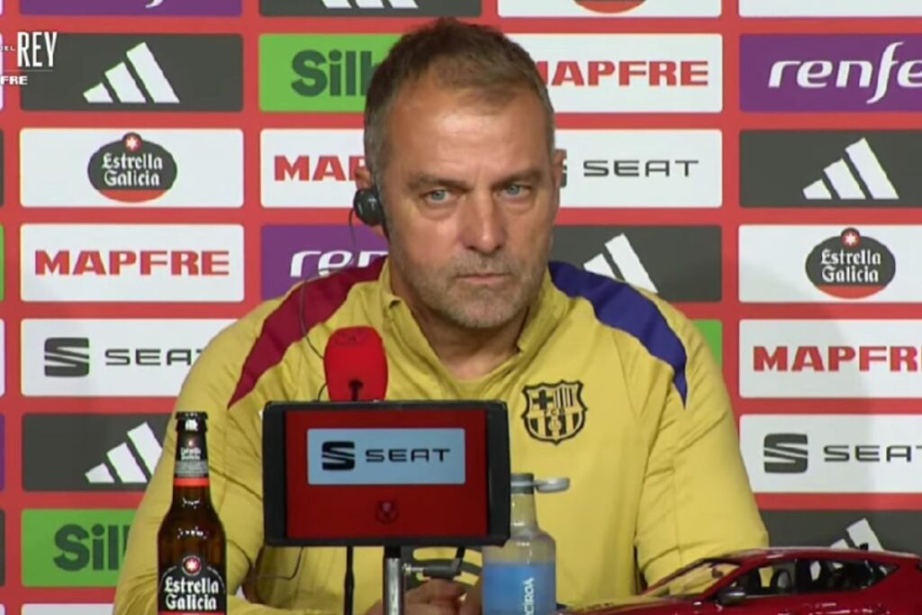 Flick en rueda de prensa