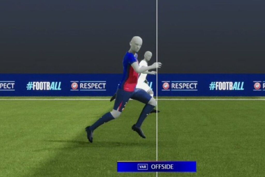 El SAOT salvó al Barça del 3-4; fuera de juego milimétrico de Mkhitaryan El fuera de juego del Barça-Inter mostrado en el SAOT