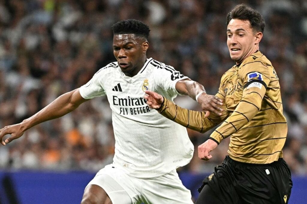 Zubimendi en el Bernabéu