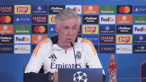 Ancelotti en rueda de prensa