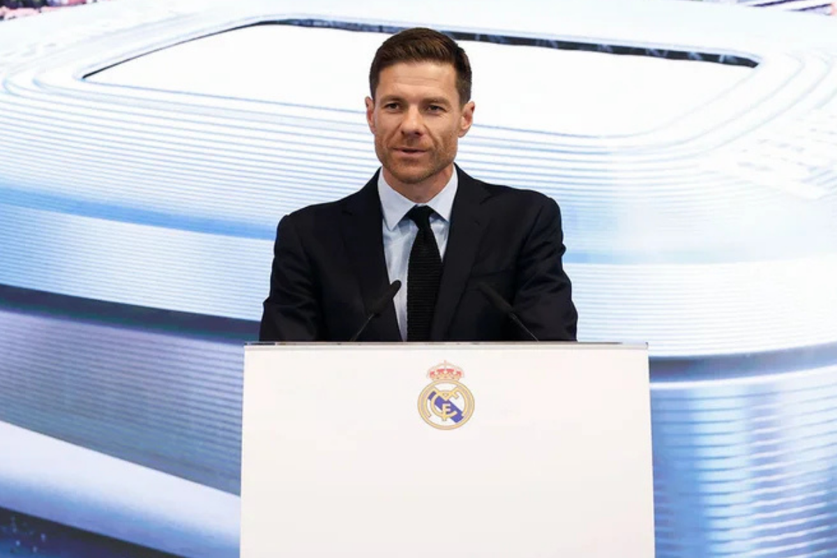 Xabi en su presentación
