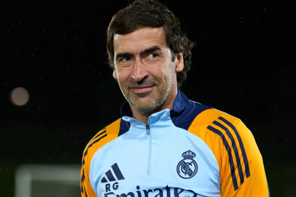 Raúl con el Castilla