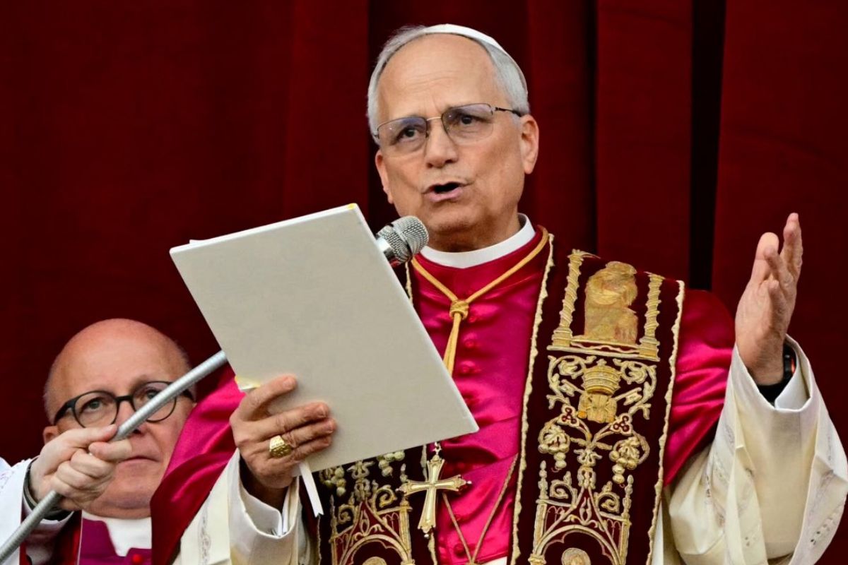 León XIV en el Vaticano