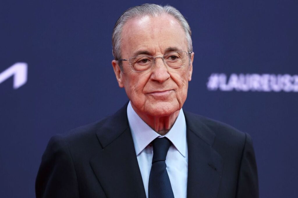 Trato hecho y fichaje cerrado: es la primera firma de Florentino Florentino en un acto de Laureus