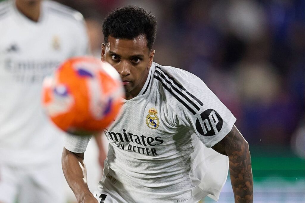 Rodrygo Goes con el Real Madrid