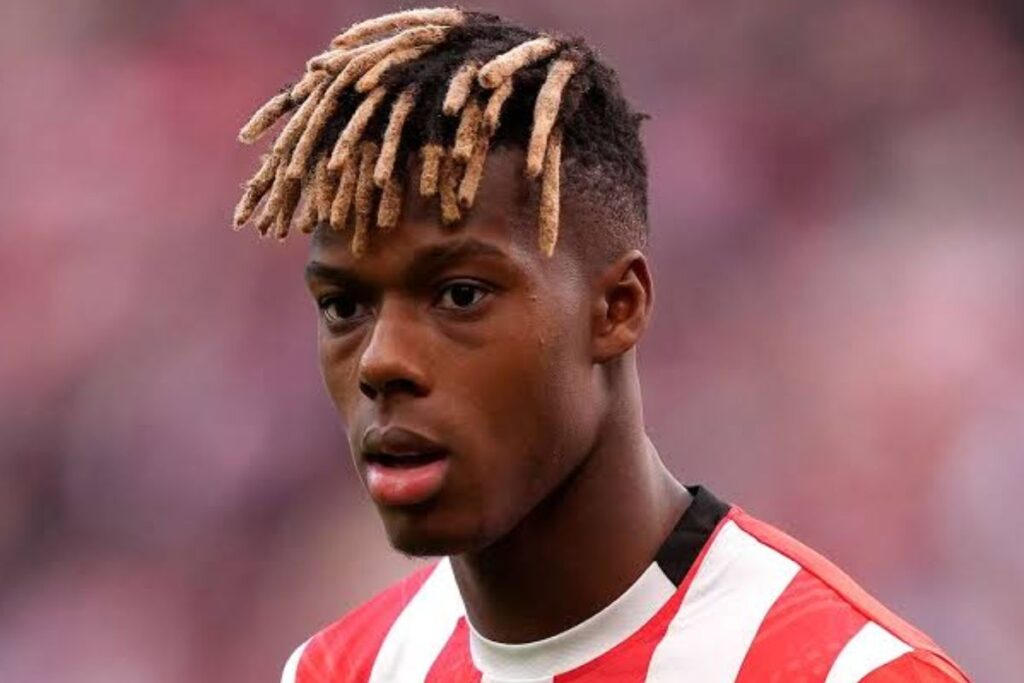 Nico Williams en un partido