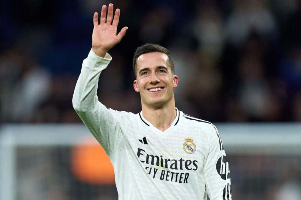 Lucas Vázquez se despide; se irá tras el Mundial de Clubes Lucas Vázquez en el Bernabéu