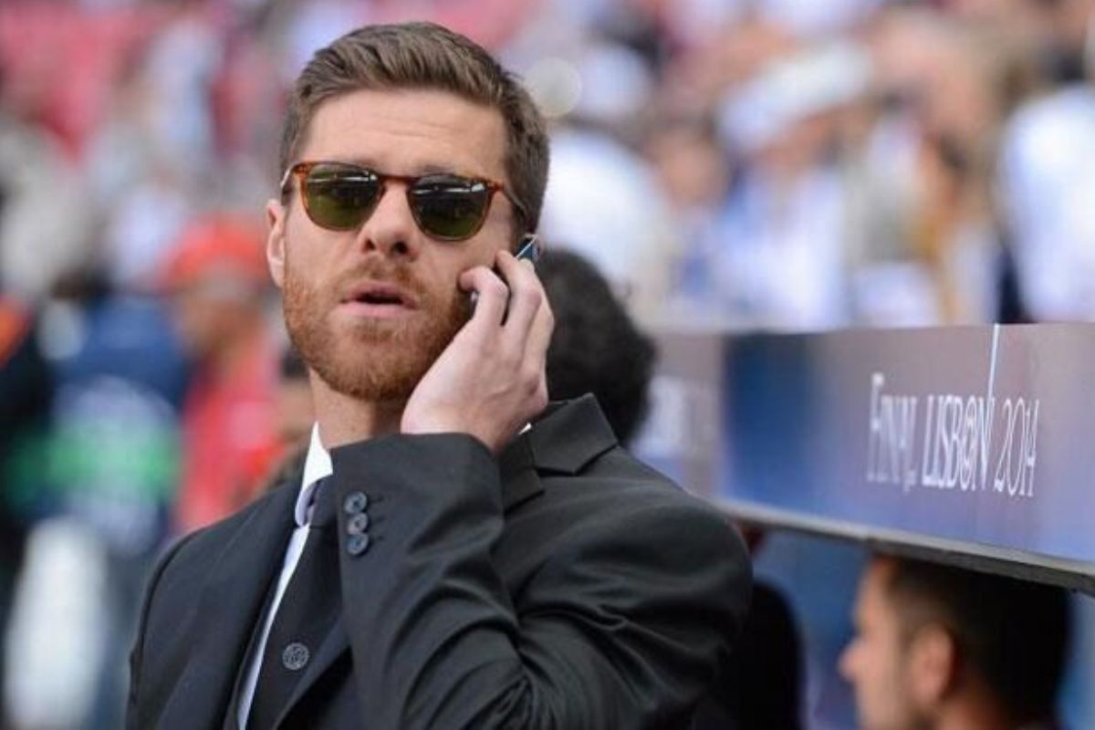 Xabi Alonso en la final de Lisboa