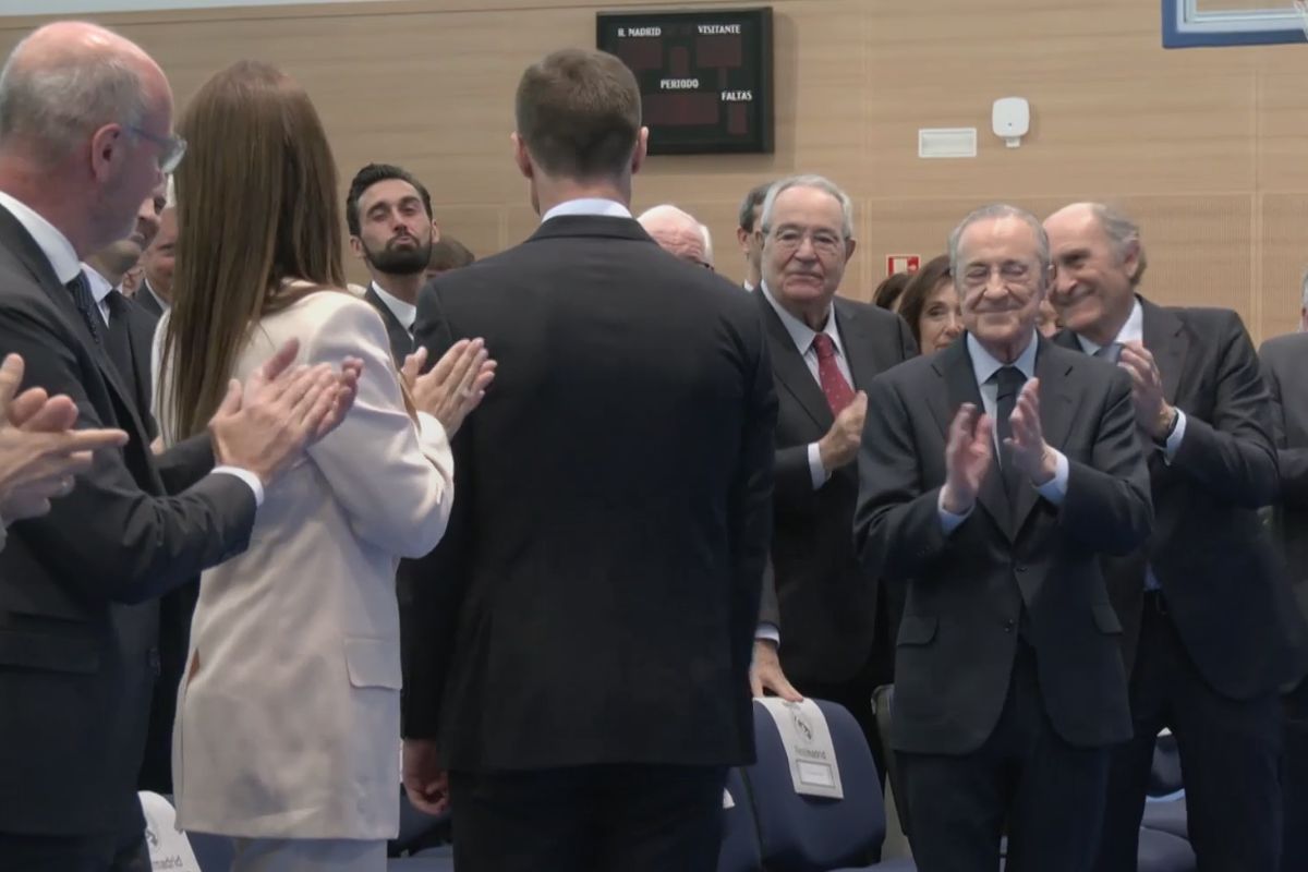 El gesto de Arbeloa a Xabi Alonso