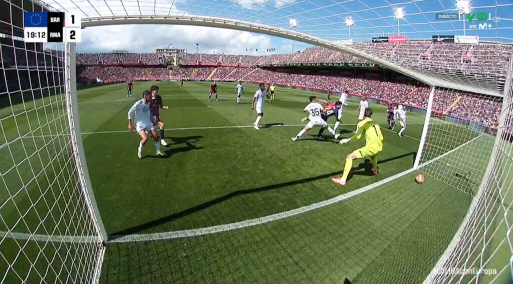 El gol de Eric García por el 1-2