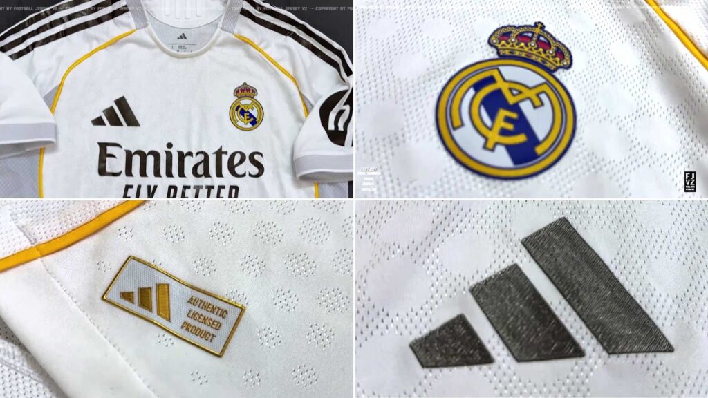 La camiseta del Real Madrid 2025-2026