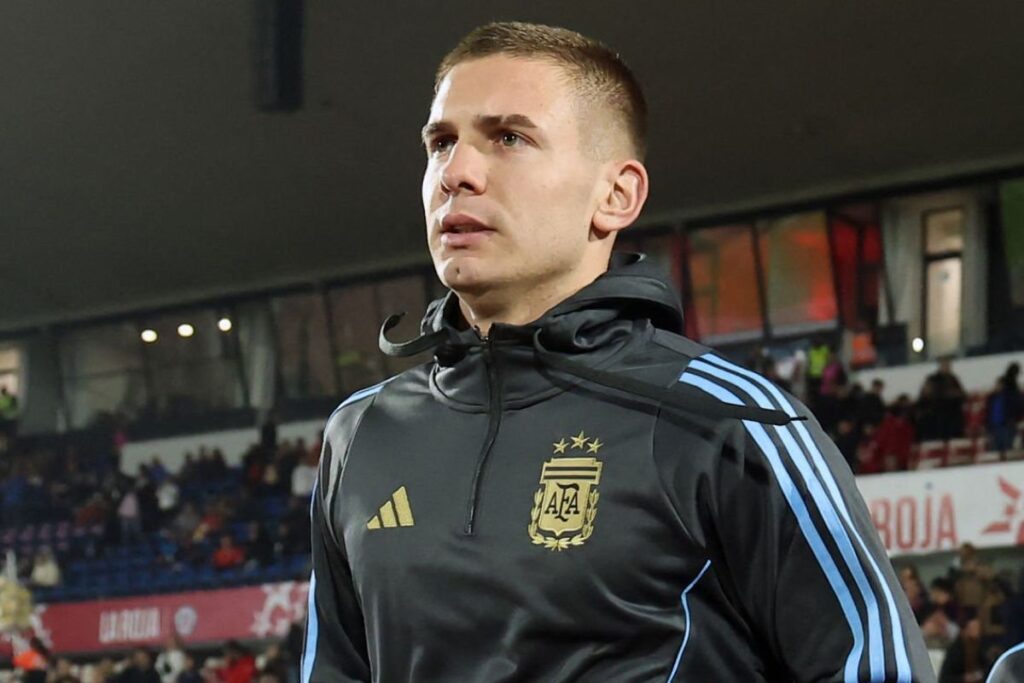 Mastantuono con Argentina