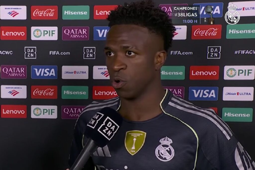 Vinicius: «El gol de Fede ha sido una de mis mejores asistencias»