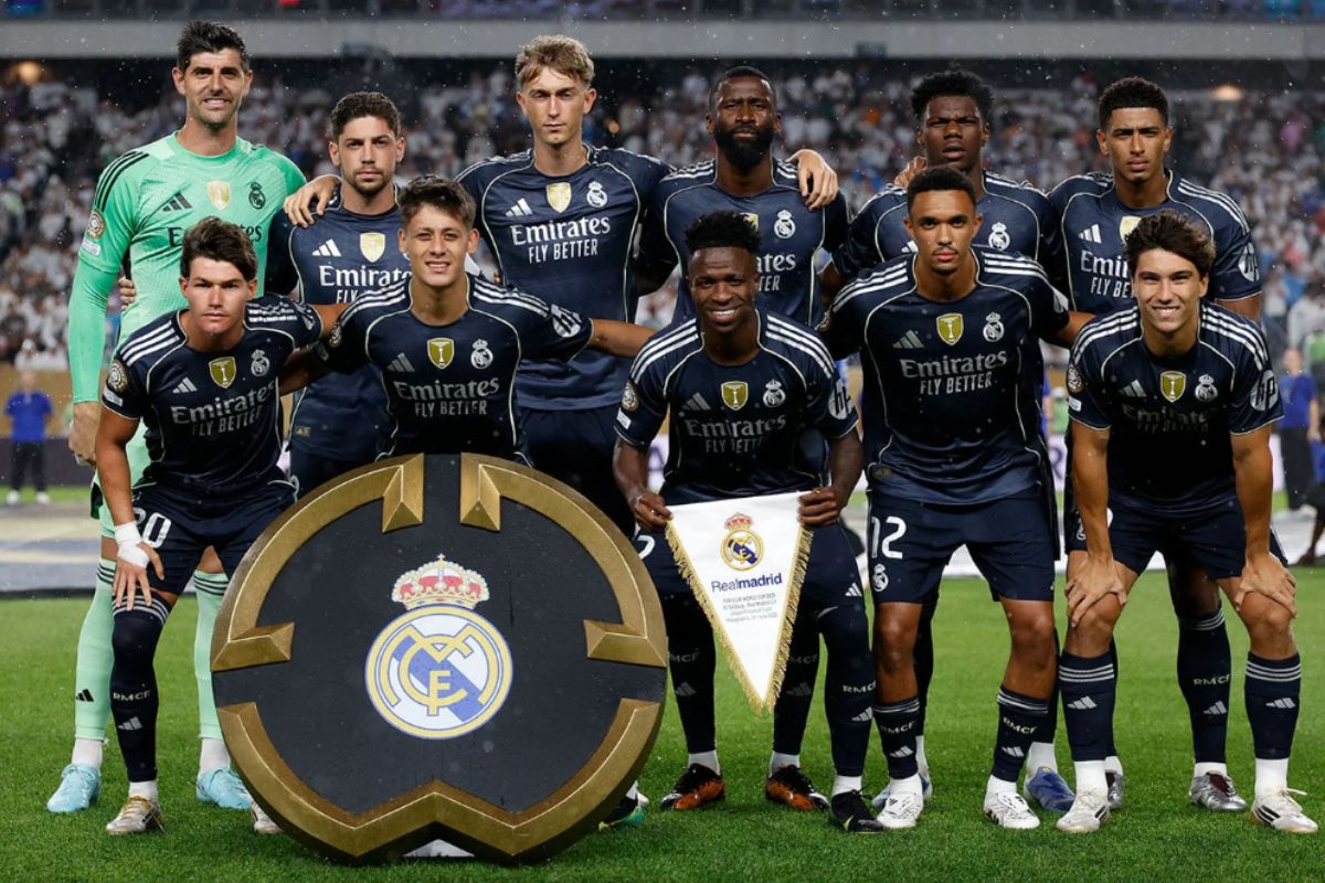 El once titular del Real Madrid ante el Salzburgo