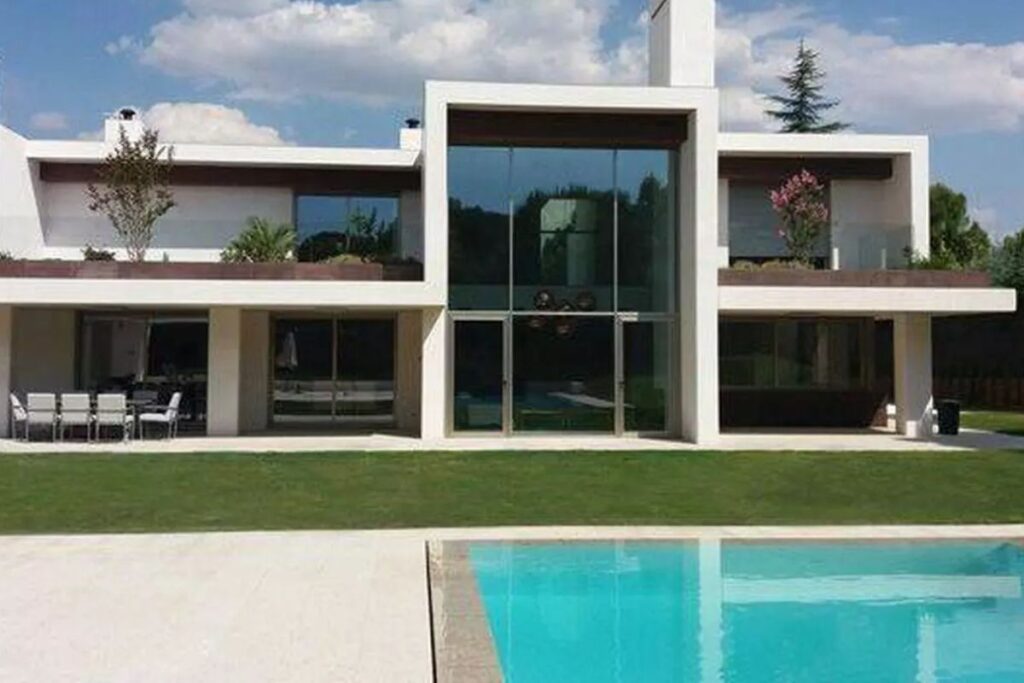 La actual casa de Courtois en Las Lomas