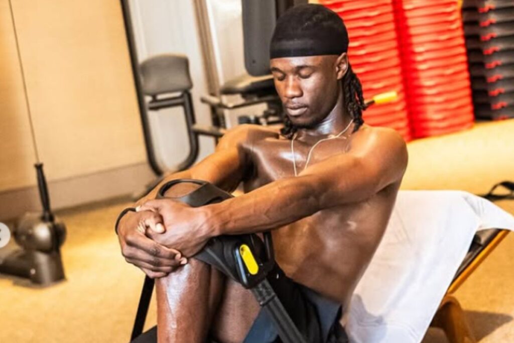Camavinga entrenando