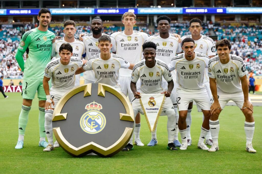 El once del Real Madrid ante la Juve