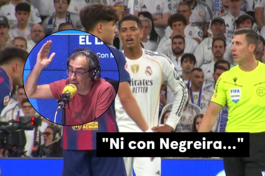 La reacción de Iturralde, por el ‘ni con Negreira’ de Bellingham: «No me gusta…»