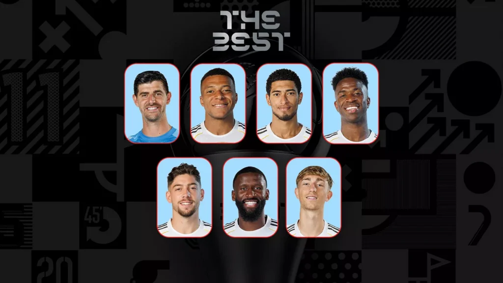 El Real Madrid envía un recado con el The Best